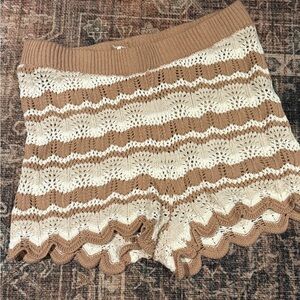 Crochet Lined Shorts
